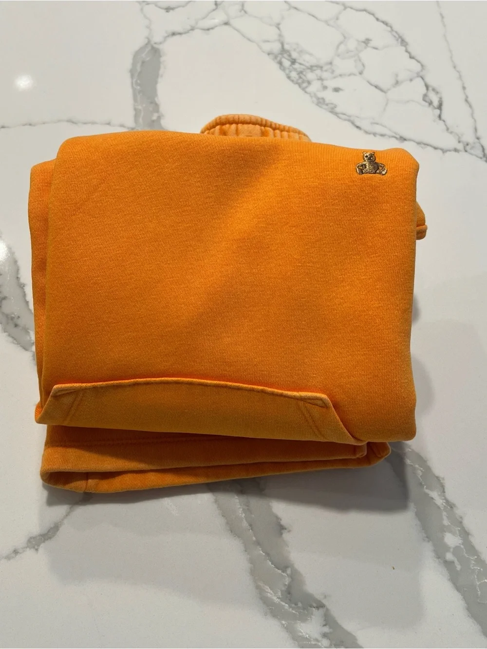 GAP Kids Orange Hoodie/Short Set. Size - 18-24 Months